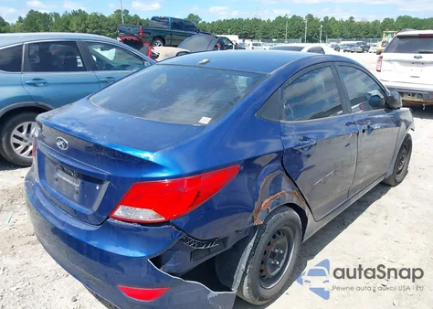 2015 Hyundai Accent Gls from USA, damaged, VIN KMHCT4AE2FU797080